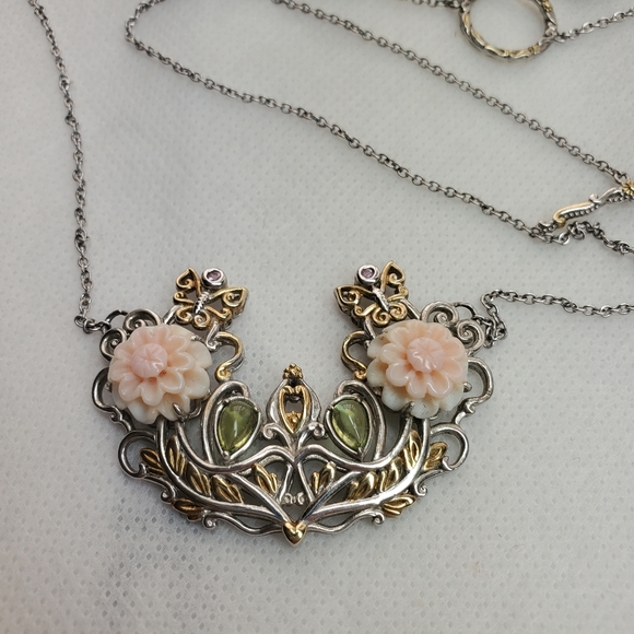 Gems en Vogue Jewelry - Gems en Vogue conch shell necklace 925